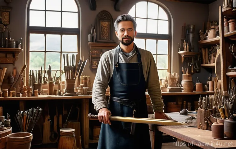 아키에이지 업적 시스템 - **"High-flying Explorer's Revelation in Erenor"**: A seasoned female adventurer, dressed in practica...