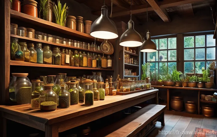 아키에이지 하우징 특별 아이템 - **A cozy and inviting fantasy living room, showcasing a harmonious blend of rustic charm and subtle ...